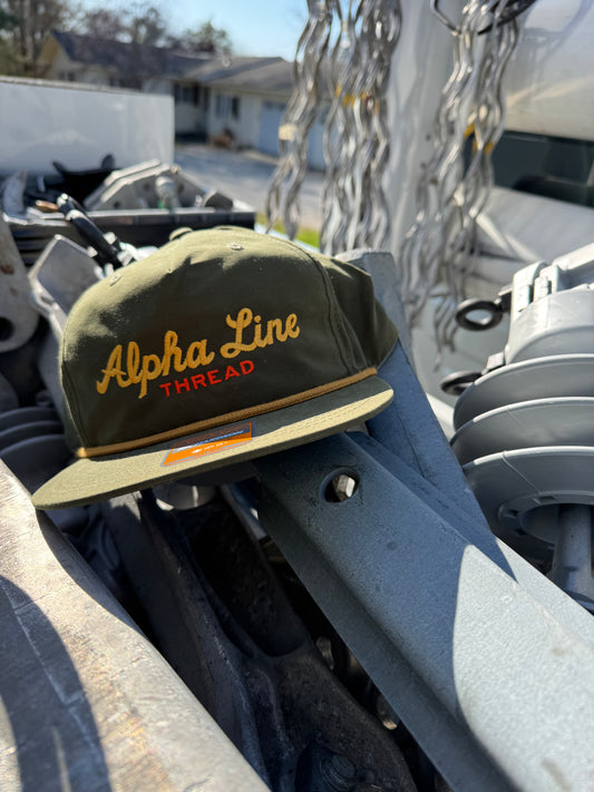 Loden and Gold Umpqua Snapback Cap