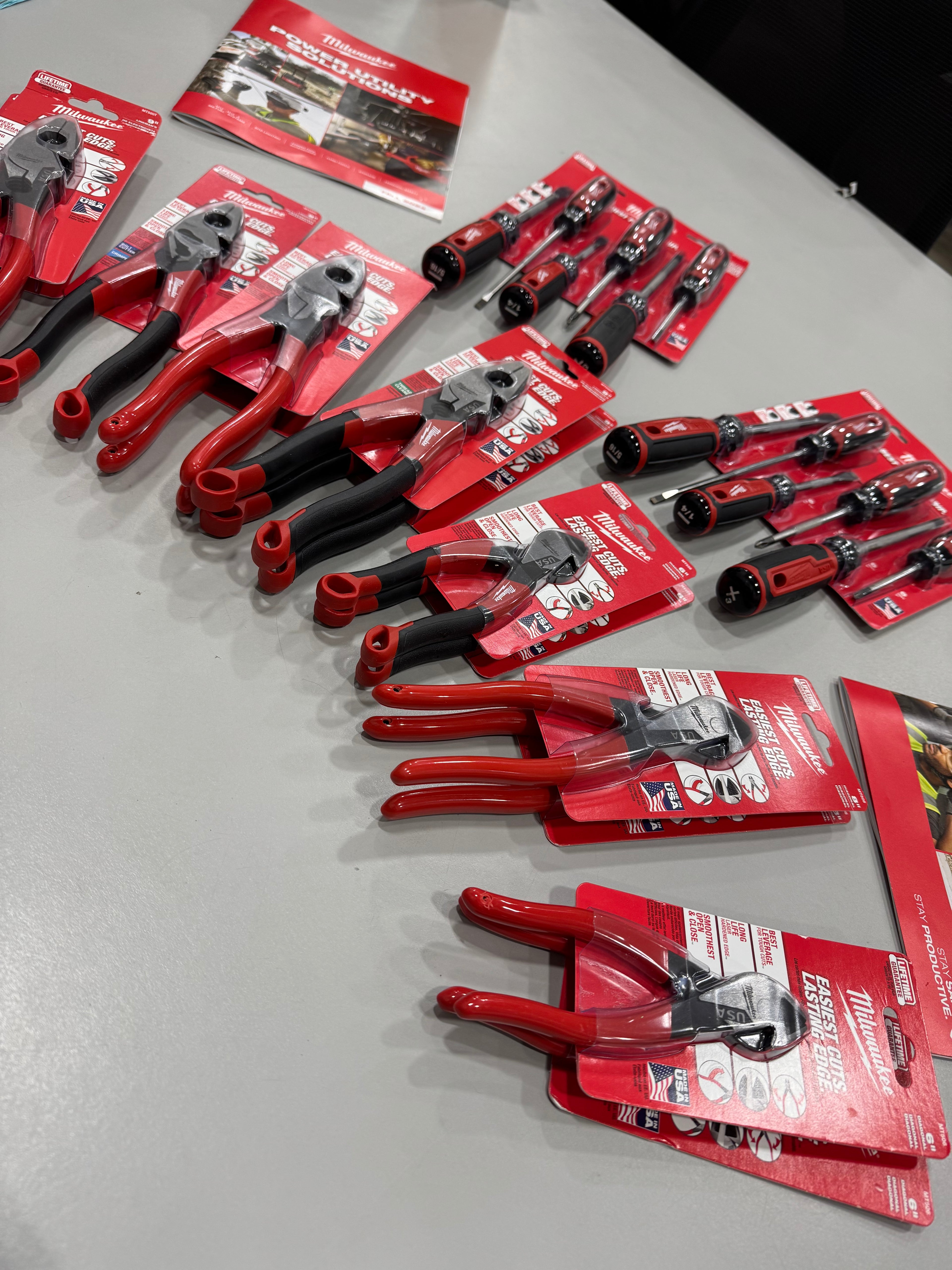 $10 purchase get you automatically entered to win Milwaukee hand tools