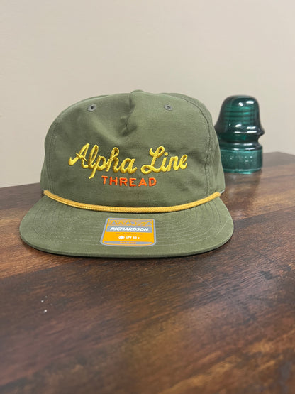 Loden and Gold Umpqua Snapback Cap