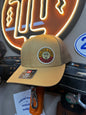 Amber gold snapback