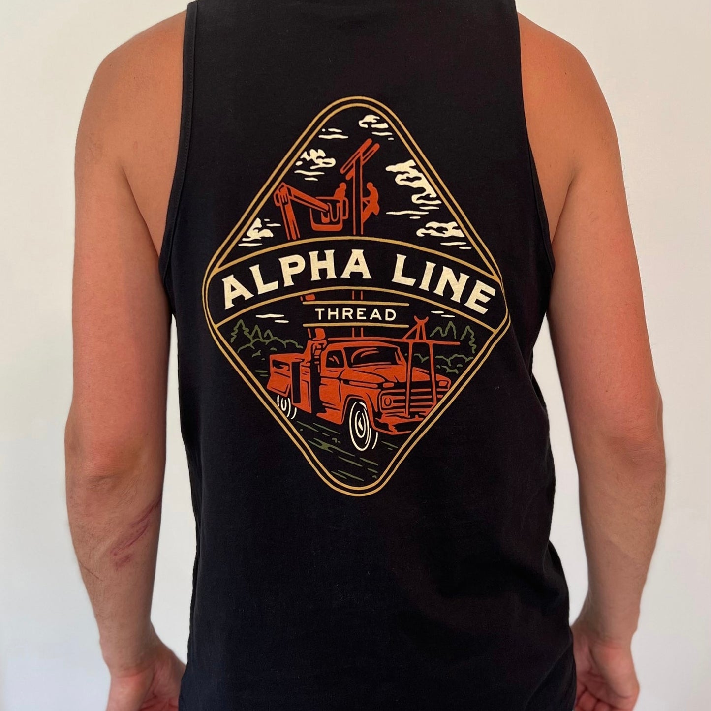 lineman tanktop